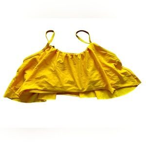 Yellow Swim Top XL